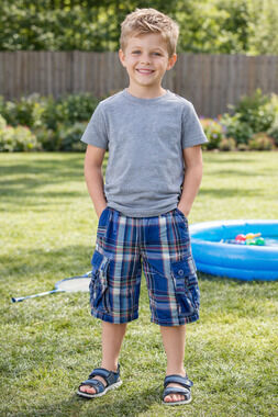 Gap Boys' Plaid Ranger Shorts